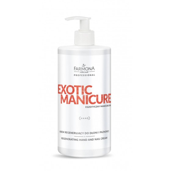 EXOTIC MANICURE REGNERAT ING HAND AND NAIL CREAM