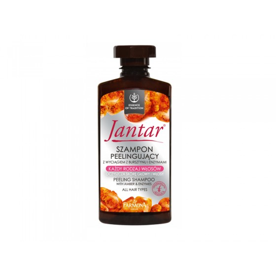 JANTAR Peeling shampoo with amber and enzymes