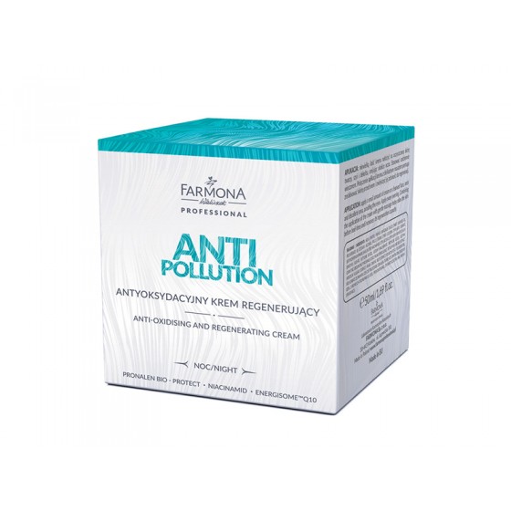 ANTI POLLUTION Anti — oxidising and regenerating cream night
