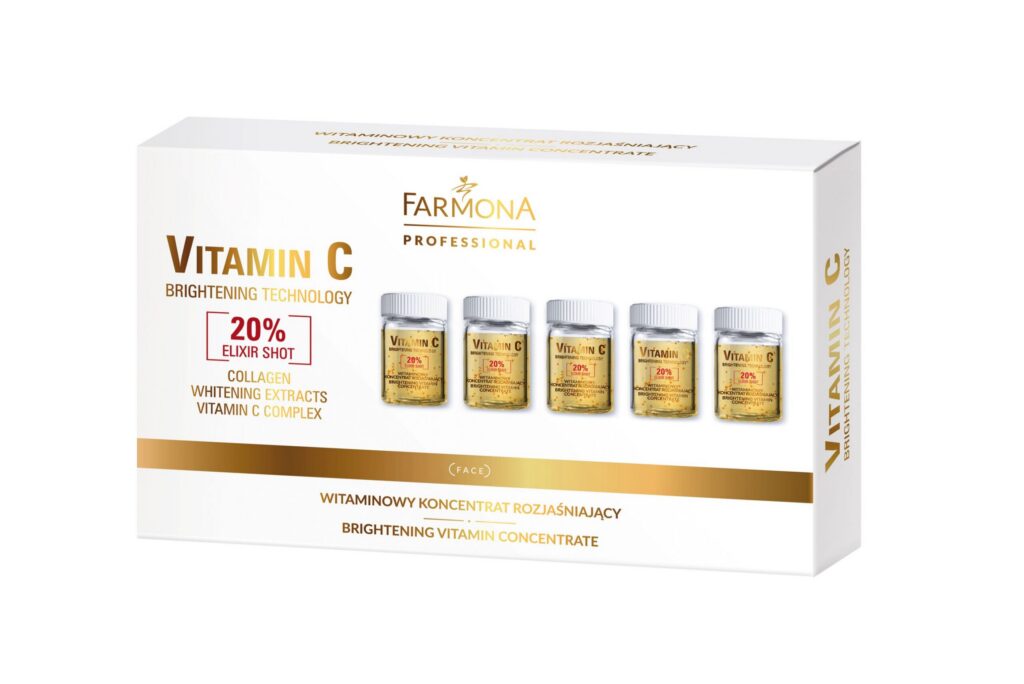 VITAMIN C Vitamiinidega sära andev kontsentraat 5 × 5 ml