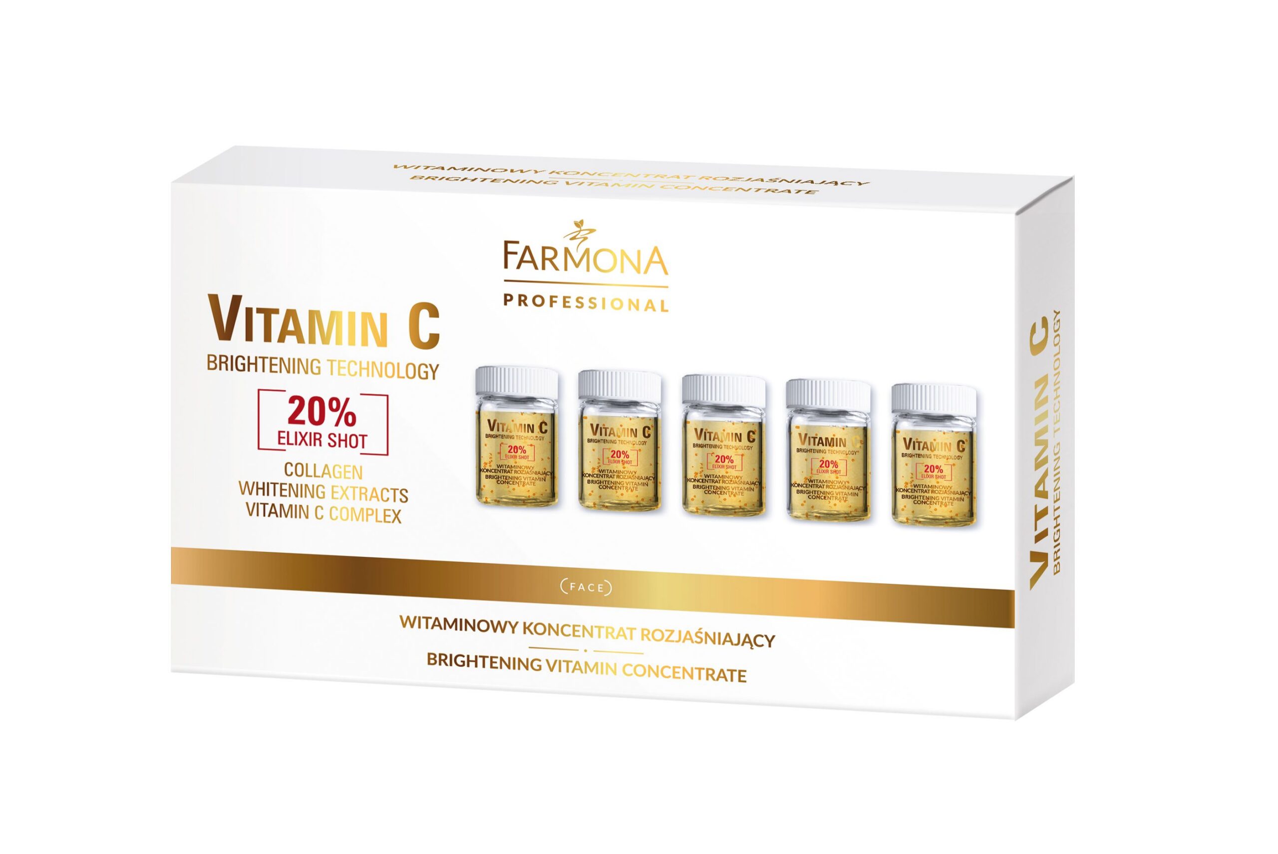 VITAMIN C Vitamiinidega sära andev kontsentraat 5 × 5 ml