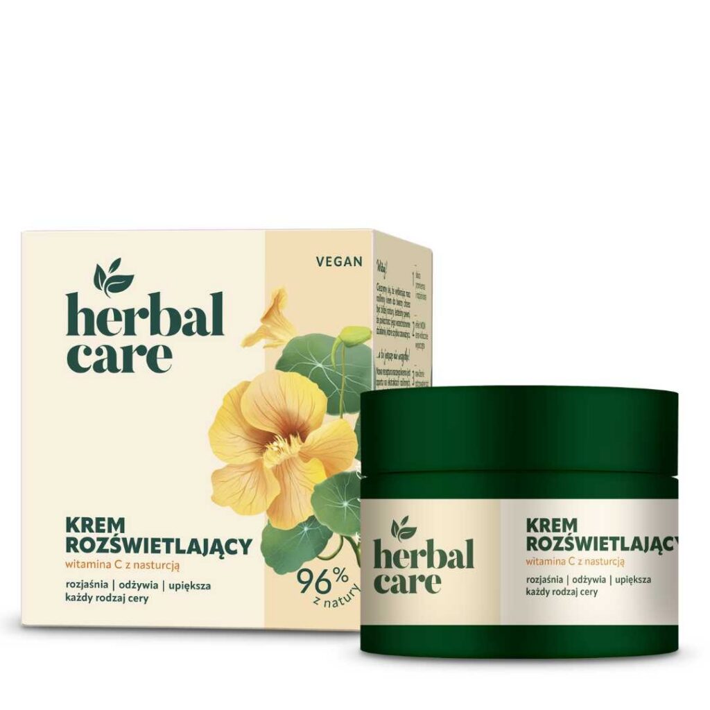 HERBAL CARE Sära andev näokreem C-vitamiini ja kressiga 50 ml