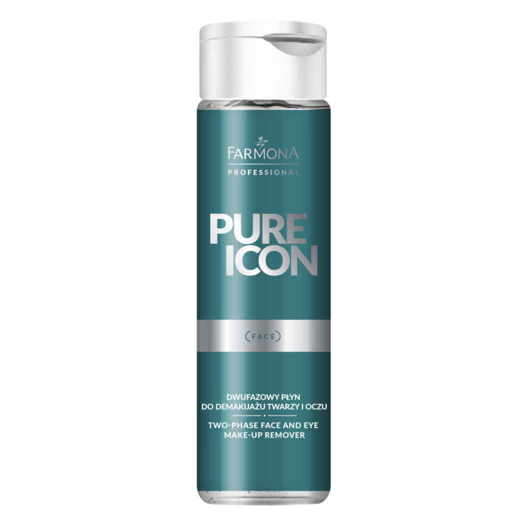 PURE ICON Kahefaasiline näo- ja silmameigieemaldaja 250 ml