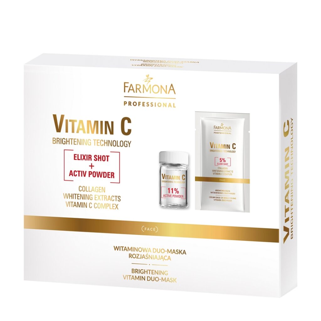 VITAMIN C Vitamiinidega sära andev duo-mask 70 g