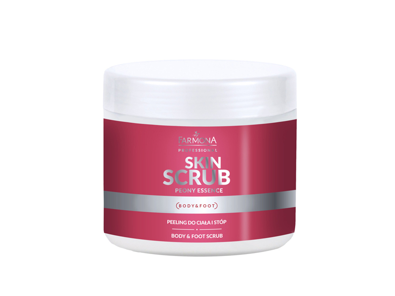 SKIN SCRUB PEONY ESSENCE Keha- ja jalakoorija 500 g