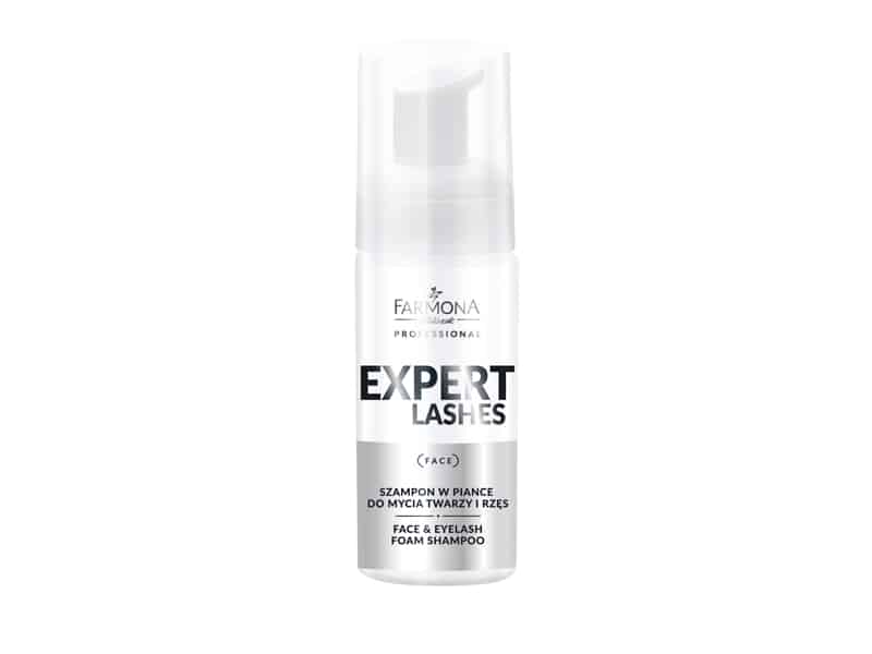 EXPERT LASHES Näo- ja ripsmepuhastusvaht 100 ml