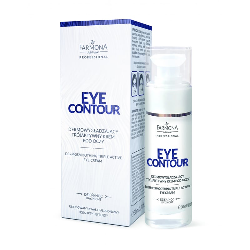 EYE CONTOUR Kolmetoimeline siluv silmaümbruskreem 30 ml