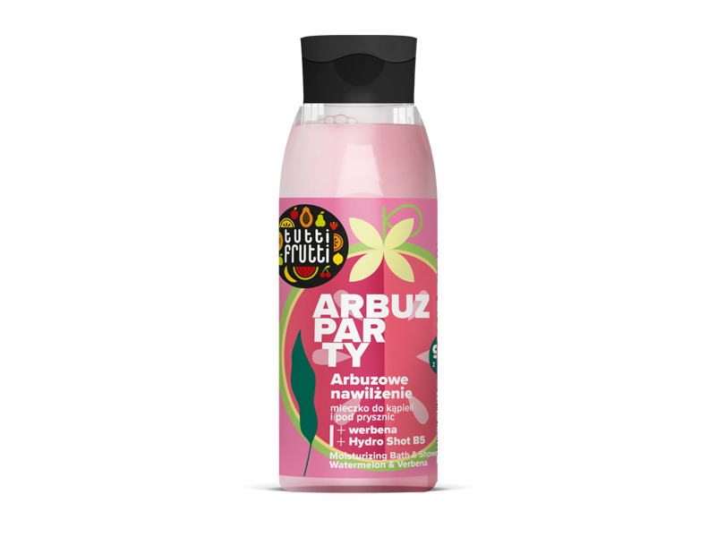TUTTI FRUTTI Niisutav vanni- ja dušipiim arbuusi ja verbeenaga + Hydro Shot B5 400 ml
