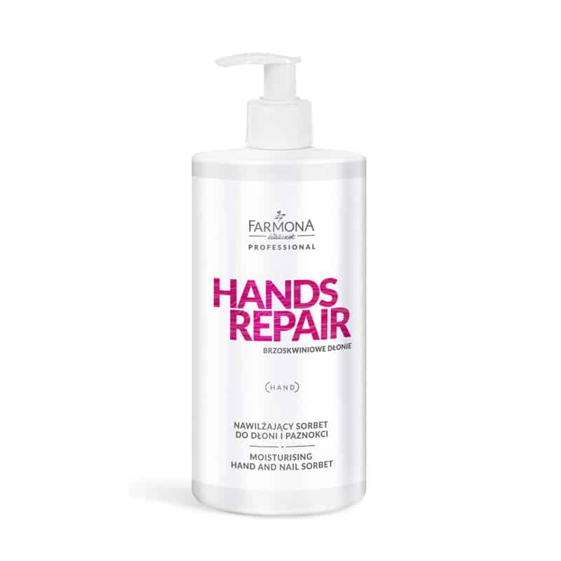 HANDS REPAIR Niisutav sorbett kätele ja küüntele 500 ml