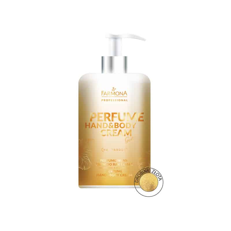 PERFUME Gold Parfüümkreem kätele ja kehale kuldsete osakestega 300 ml
