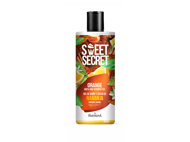 SWEET SECRET Kaneeli-karamelli-apelsini vanni- ja dušigeel 500ml